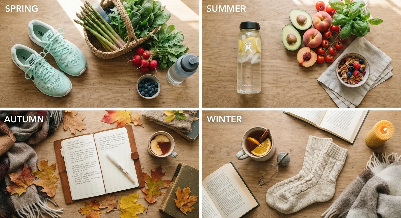 A Year of Healthy Habits: Seasonal Adjustments That Keep Routines Alive