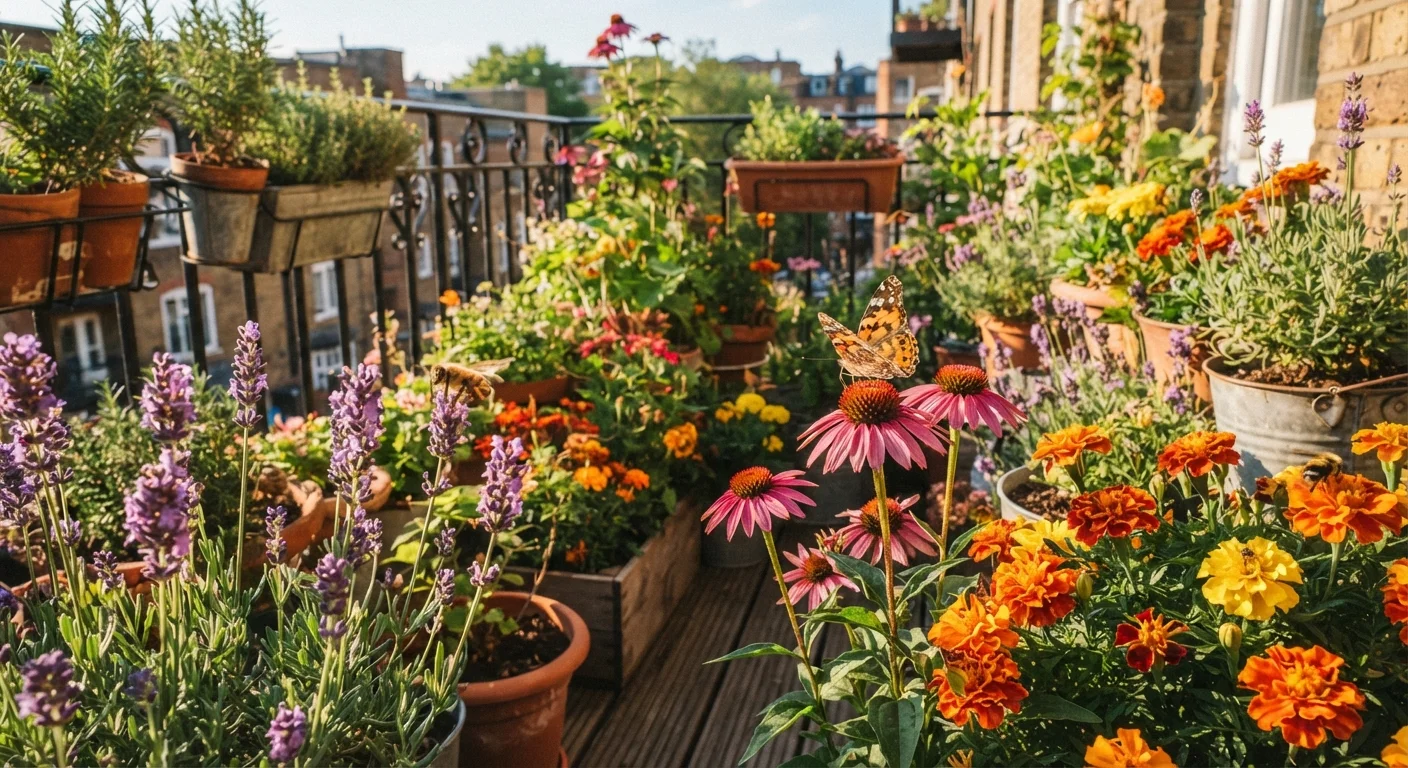 Attracting Pollinators to a Small Urban Garden