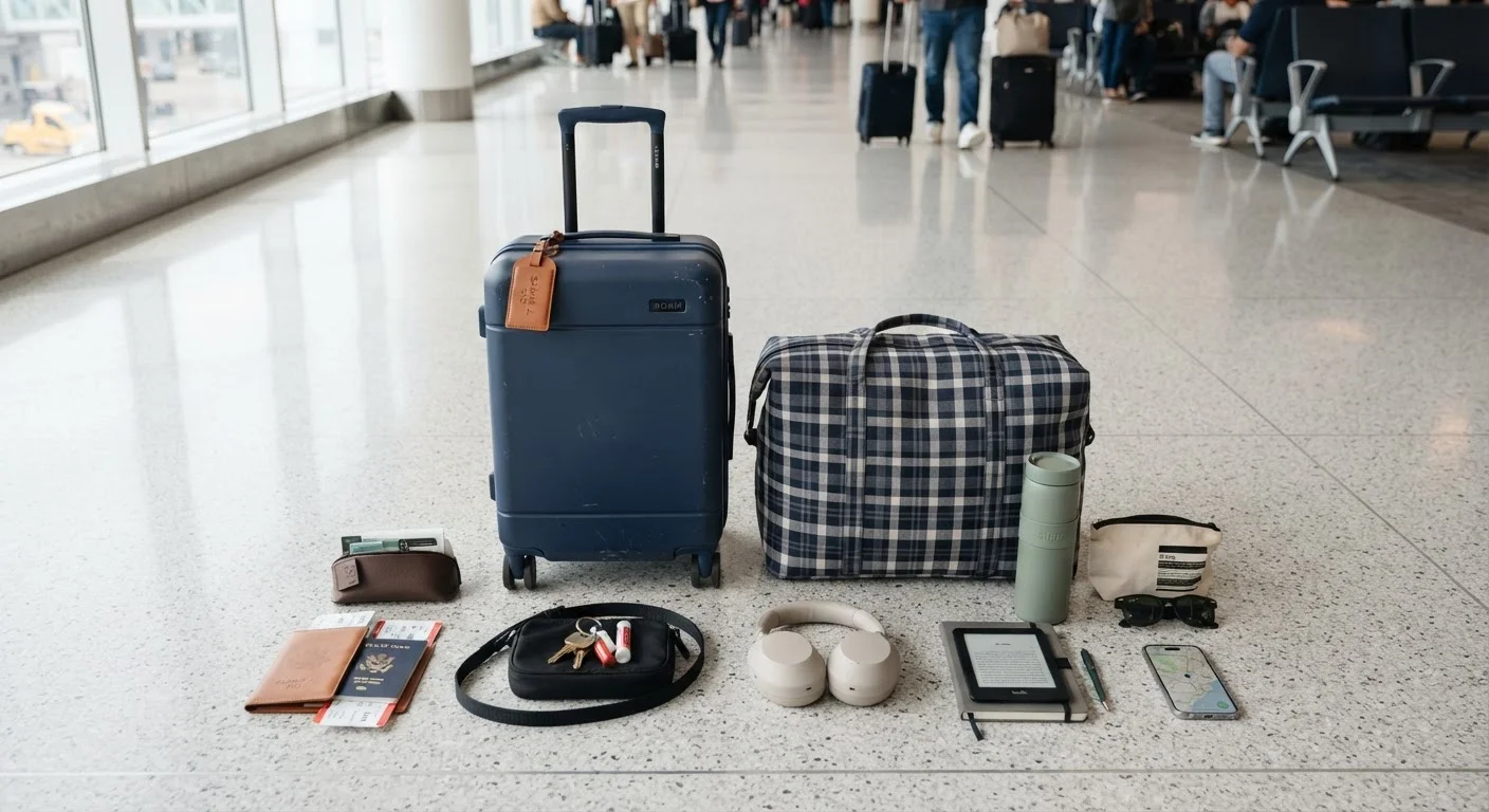 Carry-On Only vs. Checked Luggage: Weighing the Real Trade-Offs