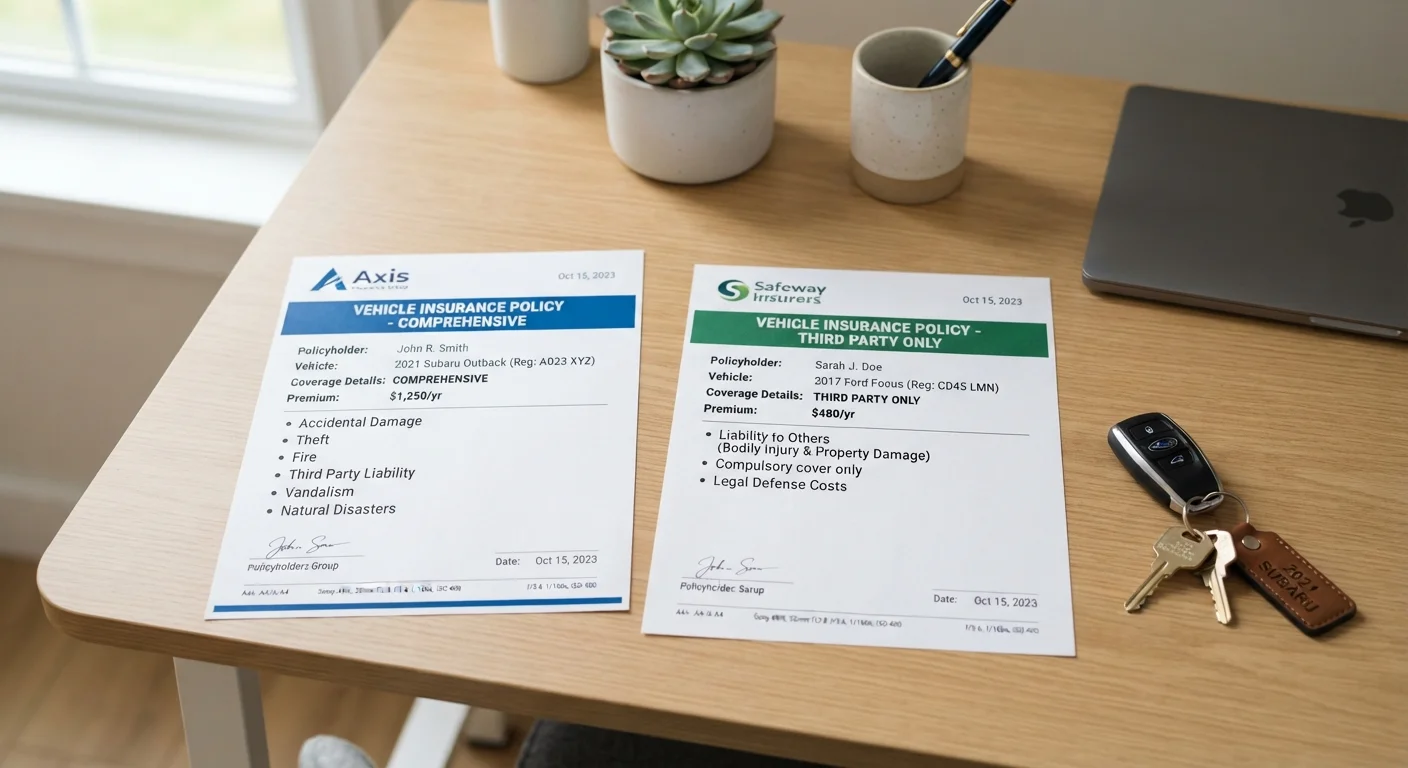 Comprehensive vs. Third-Party Car Insurance: Understanding the Difference