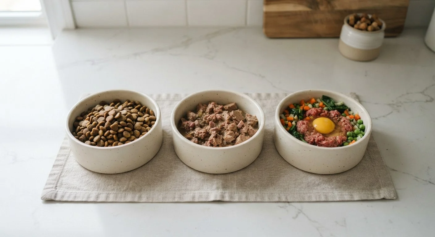 Dry Food, Wet Food, or Raw? Understanding Pet Nutrition Approaches