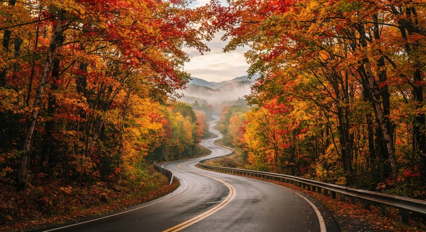 Fall Foliage Road Trips in New England: Timing, Routes, and Realistic Expectations
