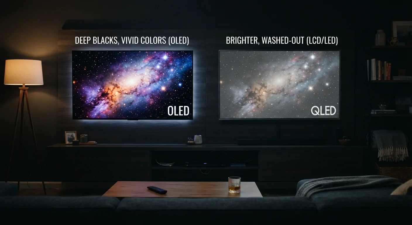 OLED vs LED Screens: The Visual Difference That Actually Matters in a Real Room