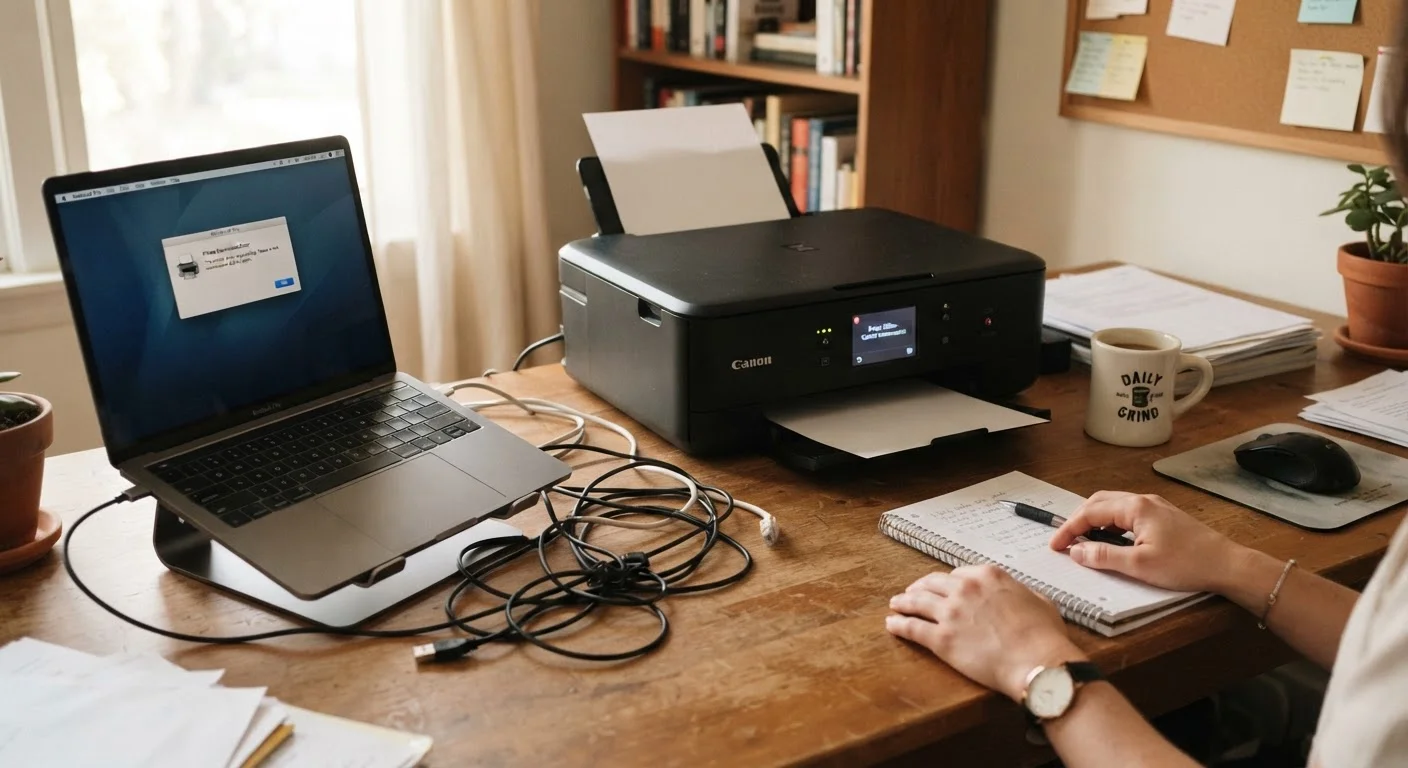 Printer Refusing to Connect? A Calm, Step-by-Step Fix for the Most Common Causes