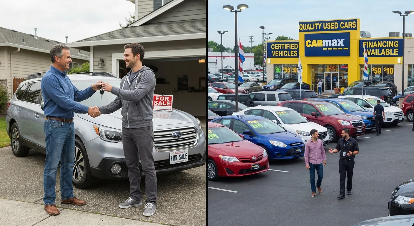 Private Sale vs. Dealership: Weighing Up Where You Buy a Used Car