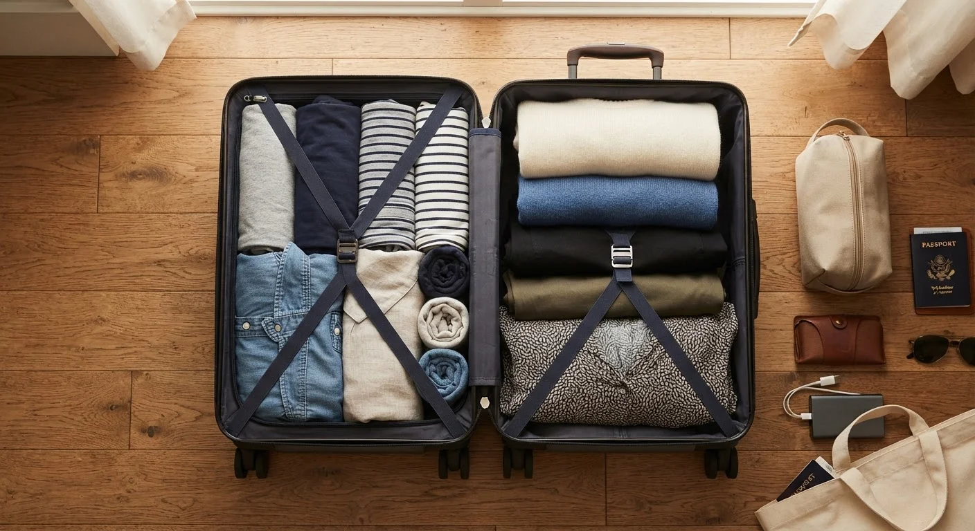 Rolling vs. Folding: Which Packing Method Actually Saves Space?